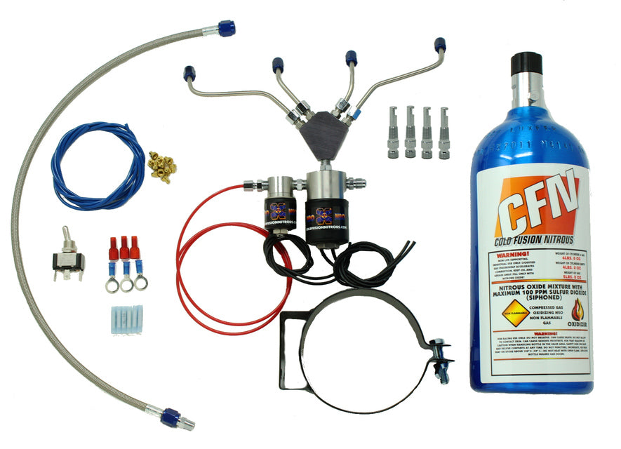 4 Cyl Dry kit w/2lb bottle - Poly Line