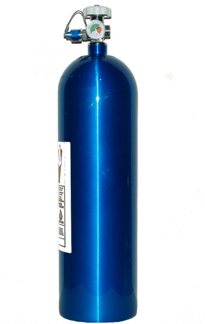 15lb Bottle w/SUPERMAX Valve w/Gauge Port