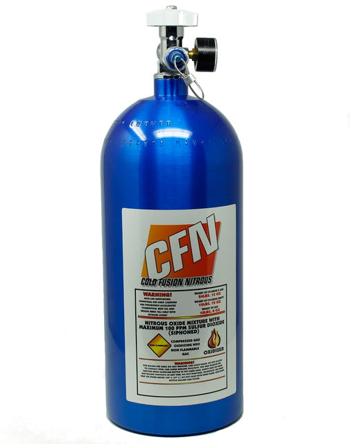 10lb Bottle w/SUPERMAX Valve w/Gauge Port