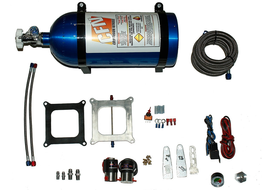 Holley 4150 - 100-400 Hp / cnc 6061 plate. Complete with accessories.