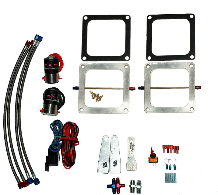 Holley 4500 - 200-400 Hp / cnc 6061 plate. No bottle or accessories.