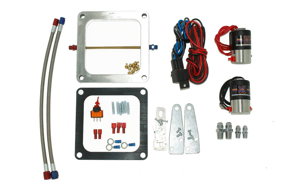 Holley 4500 - 100-400 Hp / cnc 6061 plate. No bottle or accessories.