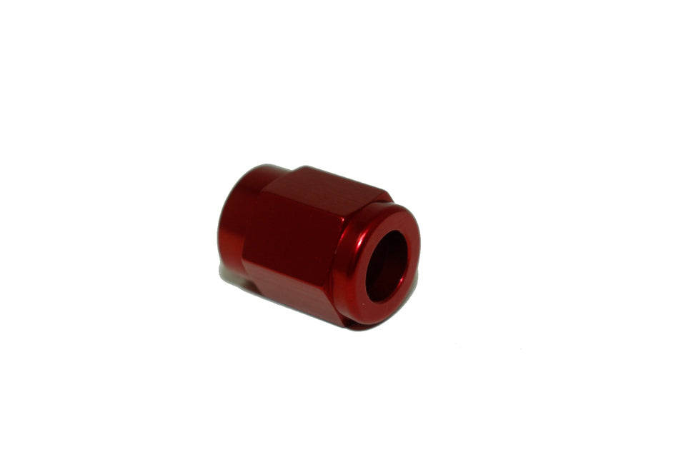 3/16 Tube Nut Red